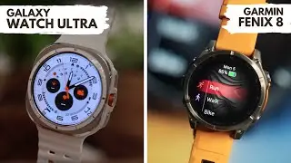 Garmin Fenix 8 vs. Galaxy Watch Ultra: A Simple Breakdown Of Features.