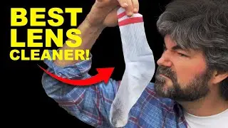 Cleaning my Camera Lens with Dirty Socks!!