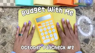 October 2023 Budget With Me | $2,686 | Paycheck #2 | Zero-Based Budgeting | Super Quick And Easy!