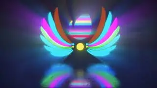 LED Lights Wings After Effects Template