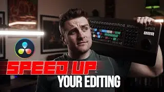 Edit FASTER in Davinci Resolve | Black Magic Design Davinci Resolve Keyboard Review