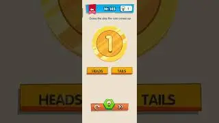 IQ Boost Level 145 | IQ Boost Guess the side the coin comes up