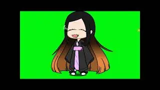 demon slayer green screen face