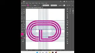 CD letter Logo Design #shorts #illustrator #tutorial