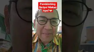 🍲PEMBIMBING SKRIPSI MAKAN BUBUR AYAM DIADUK ATAU NGGAK YA?🤣