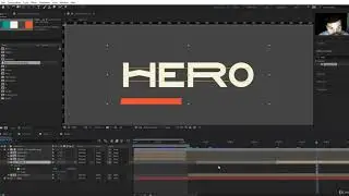 Glitch Text Animation In Adobe After Effects : Title twitchy elements