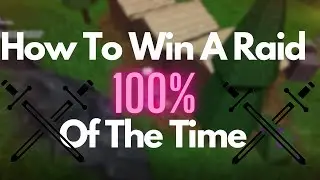 How To Win a Raid 100% Of The Time | Roblox The Survival Game
