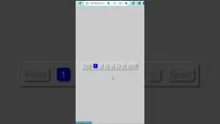 Simple Pagination Design Using HTML & CSS 