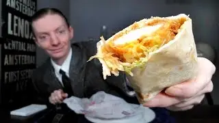 Arby's NEW BBQ Chicken Wrap Review!