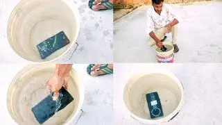 মোবাইলটা জলে রেখে দিলাম #like #subscribe waterproof mobile