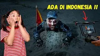 The Mystery of Upin Ipin's Father? This Drone Accidentally Recorded a Creepy Figure Emerging from...