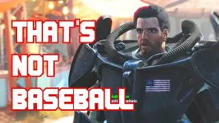 Baseball rules with Paladin Danse. Fallout 4