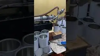 Розлив масла для обработки древесины на дозаторе Filler-PRO