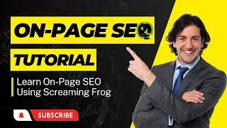 Learn On-Page SEO Using Screaming Frog 🐸 | On-Page Tutorial 📚 | On-Page Guide 🚀