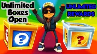 Subway Surfers - Open  Unlimited Mystery Box Unlimited boxes And Unlimited rewards