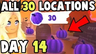 Finding ALL 30 Purple Pumpkins in 2 MINUTES (Day 14)