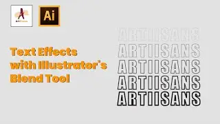Text Effects with Illustrator's Blend Tool