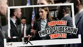 Free Clean Corporate Photo Slideshow filmora Templates - Filmora Template