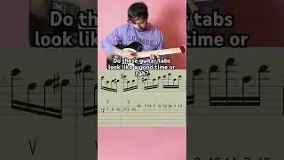 Do these guitar tabs look like a good time or nah? #progrock #riffs #guitarpro #polyphia #coheed
