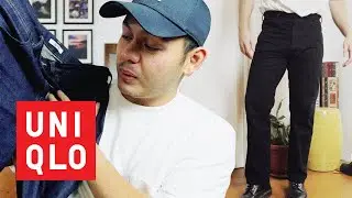UNIQLO DENIM JEANS HAUL (Uniqlo U Raw Selvedge Denim, Black Regular Fit Jeans) - Nico Mojica