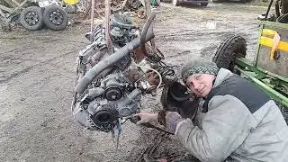 Škoda 105 vlog #11 čištění,  rozebírání motoru a převodovky