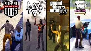 Getting Arrested in 12 Open World Games (2001-2023)