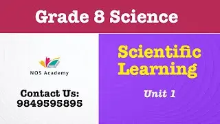 Scientific Learning | Unit 1 | Class 8 Science | BLE Preparation | Nepal Online School