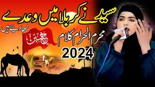 Iram Shahbaz || Syed Nay Karbala Main Waday Nibha Diye Hain || Muharram Special 2024