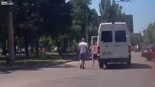 Терминатор на дороге.Качает права на дороге