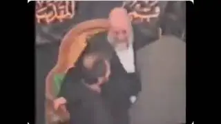At the funeral in Iran.