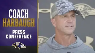 John Harbaugh on the Season Opener | Baltimore Ravens
