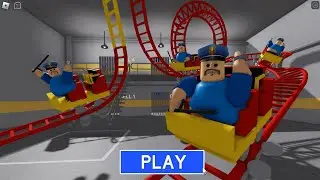 Roller Coaster Barry Prison Run! Horror 