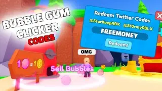 BUBBLE GUM CLICKER CODES 2023! JANUARY