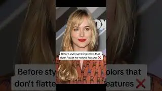 #coloranalysis #fourseasonsstudio #colorseasons #dakotajohnson #colortheory #fashion #beauty