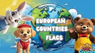 European Countries Flags - Part 1 - Learn About the Flags of Europe - Explore the Word