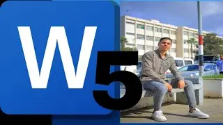 شرح برنامج الوورد المحاضره الخامسه│ The Fifth Lecture Of The Word Program
