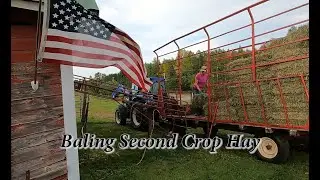 Baling Straw & 2nd Crop Hay: Hard to Dry