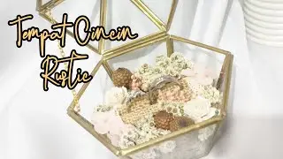 TUTORIAL KOTAK CINCIN MAHAR RUSTIC | RING BOX RING BEARER TUTORIAL