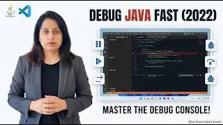 Java Debugging in Visual Studio Code 2022 | How to use Debug Console