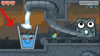 Happy Glass Ball in Red Ball 4 Box Factory with Boss Fights All Levels ( 31 - 45 ) Full Walkthrough