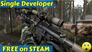 Road to Vostok - Single Developer but Free on Steam PC Gameplay on Windows 11 22h2