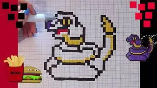 Dessin in Pixel Art. Comment Dessiner Pokémon