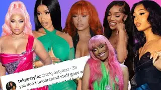 ‼️Nicki Minaj Ex Stylist APOLOGIZES, Cardi B Scrambles over Met Gala outfit! Latto Clowns her sister