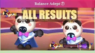 Balance Adept Mini Game From Grade S to C || All Reactions #mlbb8th