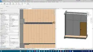 Revit: вырезать витраж из стены