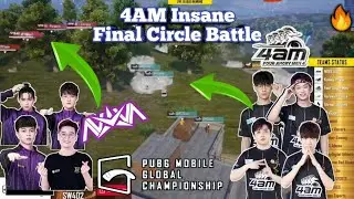 4AM Vs NV XQF & KP at Final Circle for 🐔 Dinner • PMGC 2020 Super Weekend Match