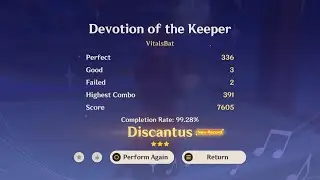 Devotion of the Keeper [Beatmap by me (VitalsBat)] | Genshin Impact