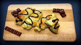 KINDER CHOCOLATE  | КРУАССАНЫ С КИНДЕР ШОКОЛАДОМ