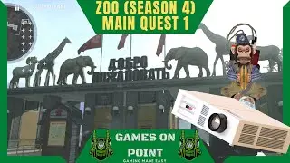 ALL MONKEYS/RADIO'S/PROJECTOR - ZOO - EASTER EGG LOCATIONS - (SEASON 4) :: COD Zombies