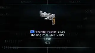 Resident Evil Revelations - Lv.50 Thunder Raptor - Purple Max Slots Drop